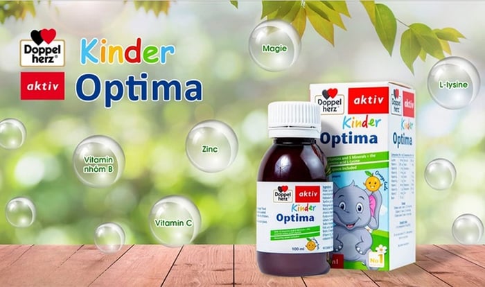 Thành phần dinh dưỡng trong siro Doppelherz Aktiv Kinder Optima