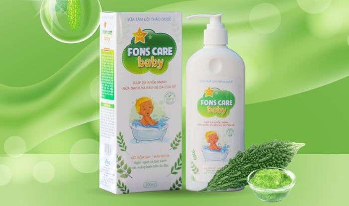 Sữa tắm gội Fons Care Baby