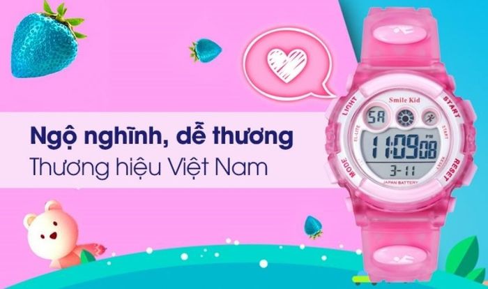 Đồng hồ cho trẻ em Smile Kid 37 mm chống nước SL023-01