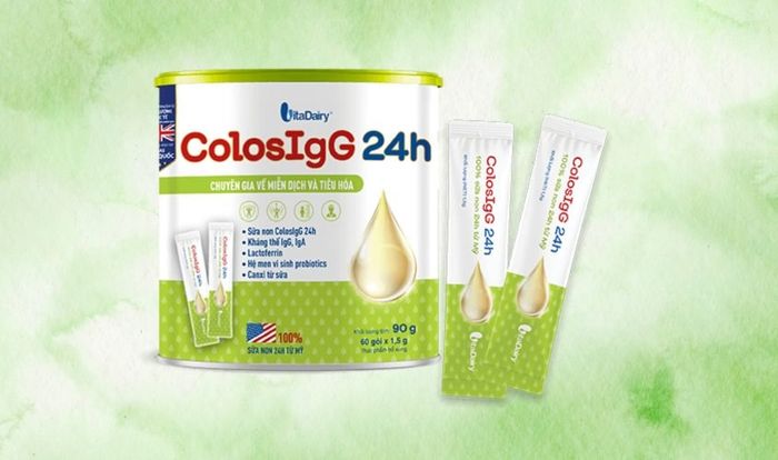 Sữa bột dạng gói ColosIgG 24h