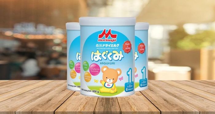 Sữa bột Morinaga Hagukumi số 1 850g (0 - 6 tháng)