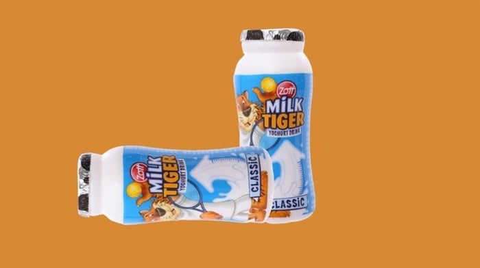 Sữa Chua Uống Zott Milk Tiger Hỗ Trợ Hệ Miễn Dịch Cho Bé