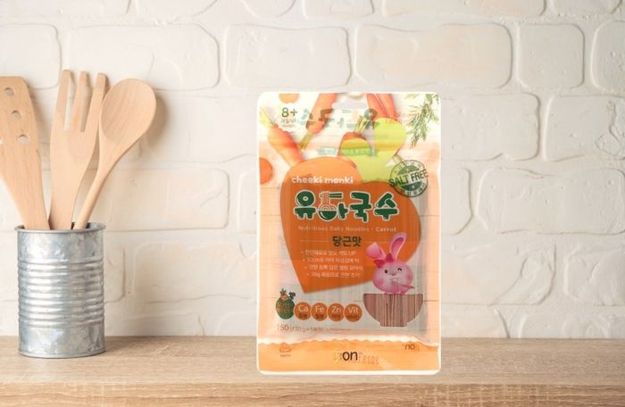 Mì ăn dặm cà rốt Jeion 150g (dành cho bé từ 6 tháng)