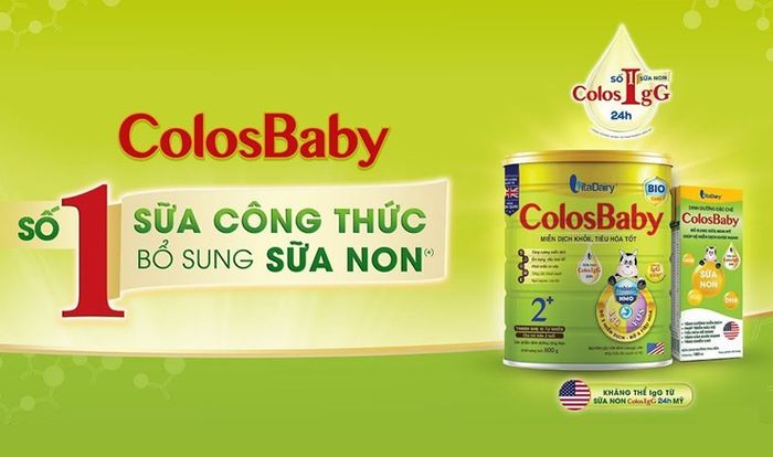 Sữa bột ColosBaby IQ Gold 2+ vị vani 800g (từ 2 tuổi)