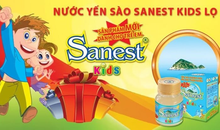 Nước yến Sanest Kids