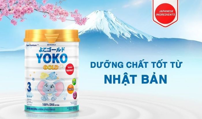 Sữa bột Vinamilk Yoko Gold số 3 850g (2 - 6 tuổi)