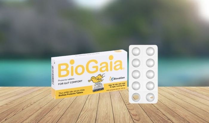 Viên nhai BioGaia Protectis Tablets cung cấp lợi khuẩn 10 viên