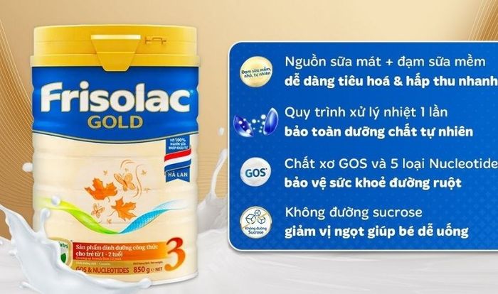 Sữa bột Friso Gold số 3 1.4 kg (1 - 2 tuổi)