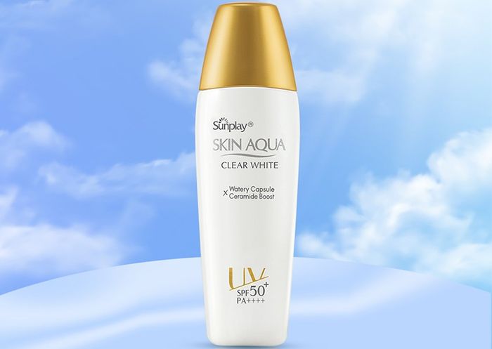 Kem chống nắng dưỡng trắng cho da dầu và da hỗn hợp Sunplay Skin Aqua Clear White SPF 50+ PA++++ 25g