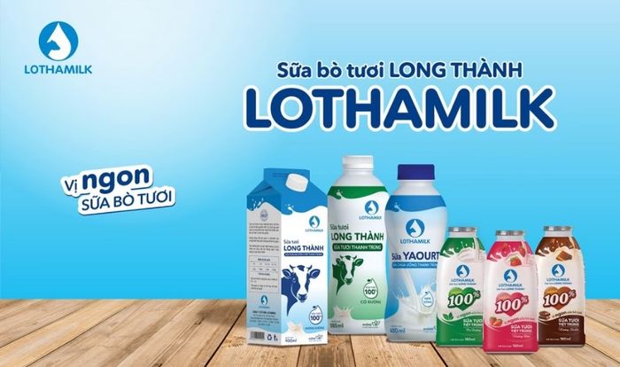 Sữa tươi thanh trùng Lothamilk