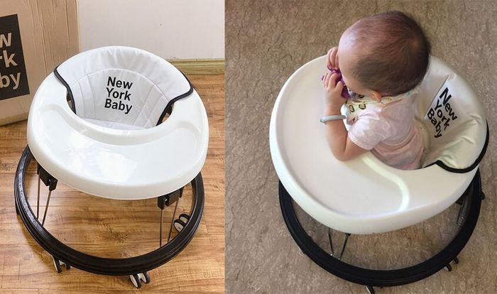 Xe tròn hướng dẫn bé đi New York Baby