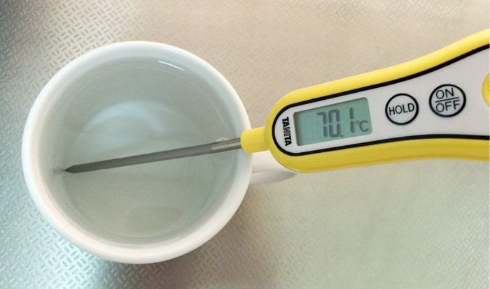 Sữa Blackmores nên được pha ở nhiệt độ khoảng 70°C.