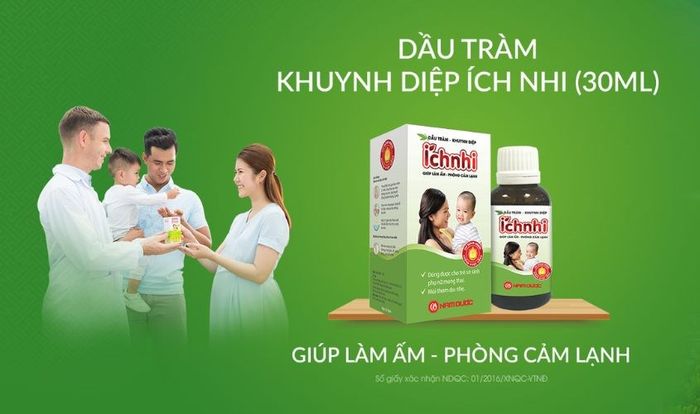 Dầu tràm Khuynh diệp Ích Nhi