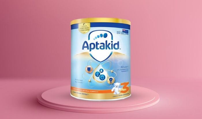 Sữa bột Aptakid Growing Up Milk Formula số 3 900g (từ 2 tuổi)