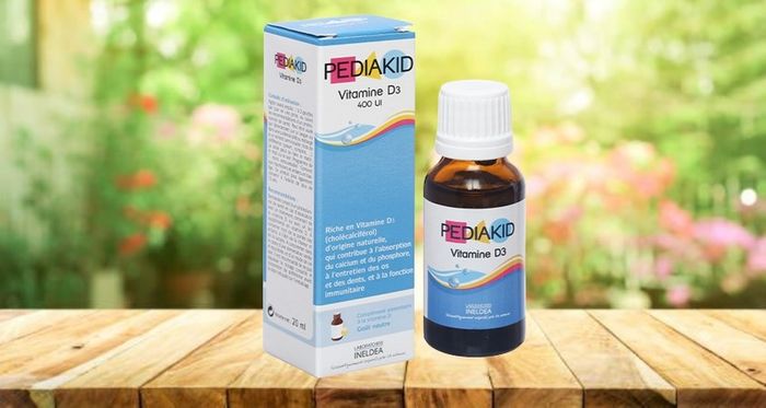 Siro Pediakid Vitamin D3 giúp phát triển xương và răng 20 ml