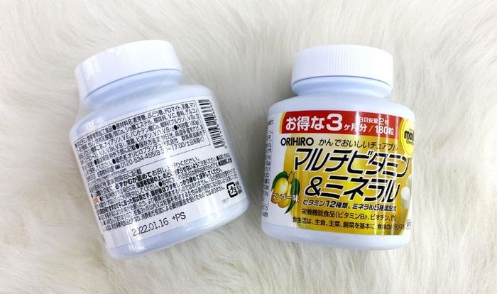 Viên nhai bổ sung vitamin và khoáng chất Orihiro Most Chewable