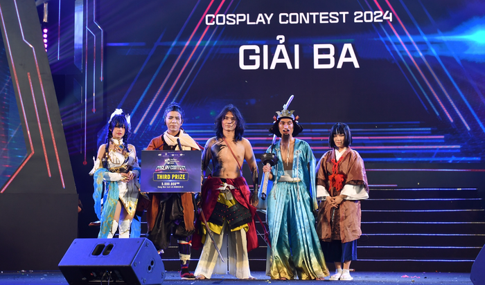 Đội Atlas đoạt giải ba Cuộc Thi Cosplay 2024. Ảnh: Thanh Tùng