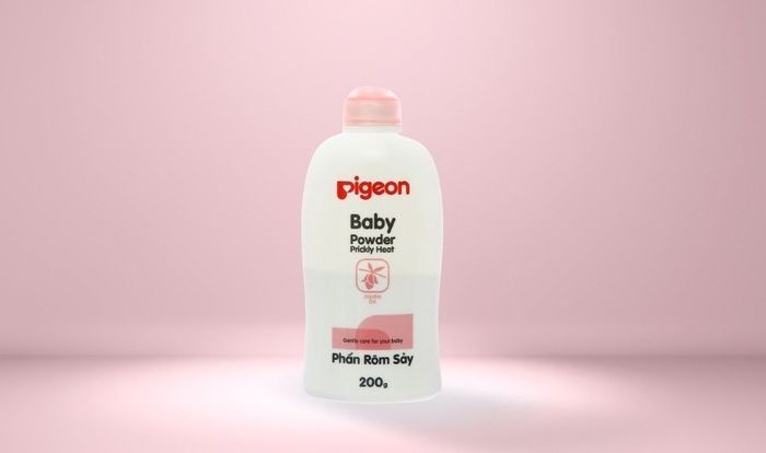 Phấn rôm cho em bé Pigeon Prickly Heat 200g