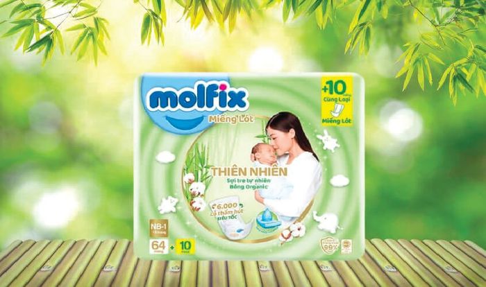 Miếng lót Molfix thiên nhiên