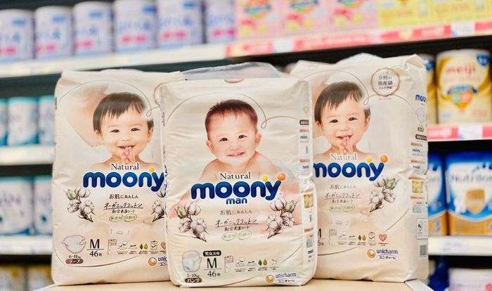 Tã quần Moony Natural size M 46 miếng (5 - 10 kg)