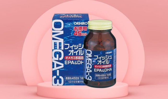 Dầu cá Omega 3 Orihiro Nhật Bản