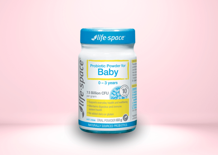 Men vi sinh Life Space Baby bổ sung lợi khuẩn đường ruột 60g (0 - 3 tuổi)