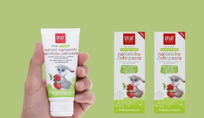 Kem đánh răng cho bé Splat Kids dung tích 50 ml (2 - 6 tuổi)