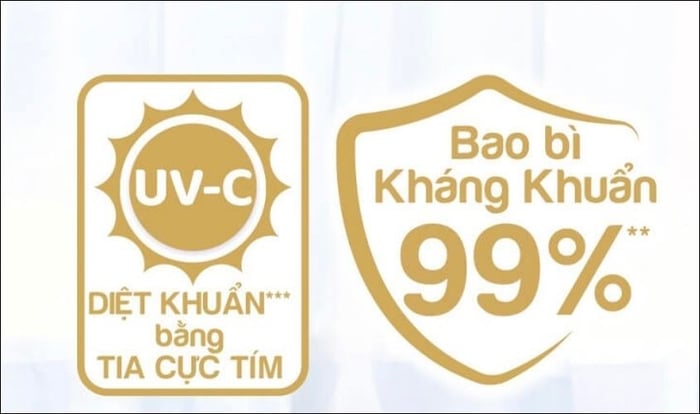 Bao bì chống khuẩn 99% & UV-C tiệt trùng bằng tia cực tím