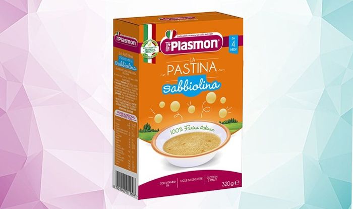 Mì ý ăn dặm bột mì Ý Plasmon Sabbiolina Pastina 320g