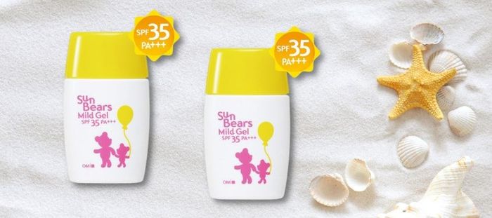 Kem chống nắng cung cấp độ ẩm cho làn da trẻ em và da nhạy cảm Omi SPF 35 PA+++ 30g