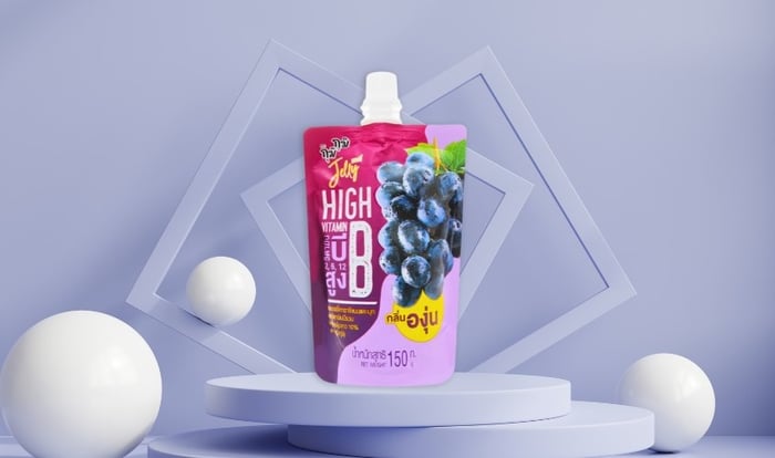 Nước ép trái cây Jelly Gumi Gumi vị nho 150g (dành cho trẻ từ 3 tuổi)