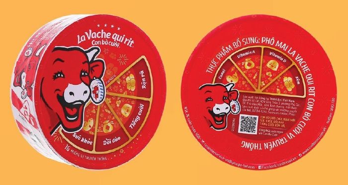 Phô mai Con Bò Cười vị truyền thống 224g 16 miếng/ hộp