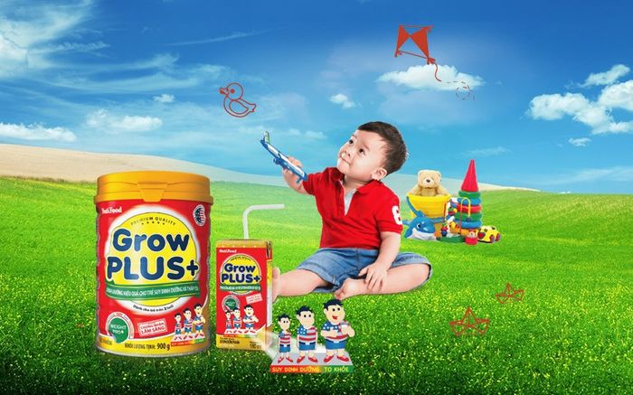 Sữa bột NutiFood GrowPLUS+ 1.5 kg (trên 1 tuổi) bổ sung nhiều dưỡng chất hơn, có công thức sữa tối ưu hơn.