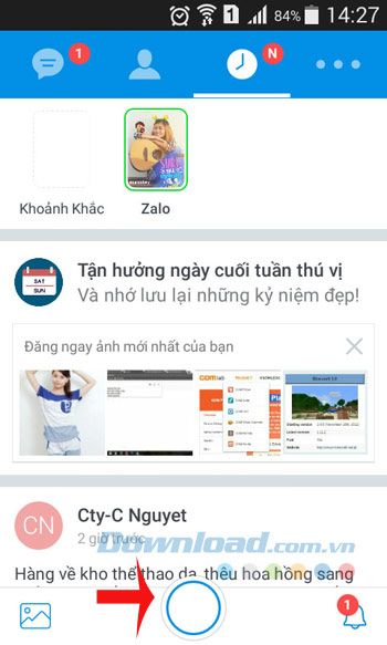 Tạo khoảnh khắc