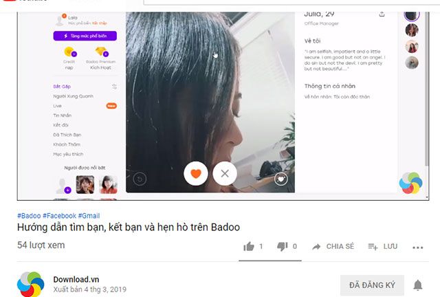 Hủy theo dõi kênh Youtube