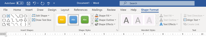 Microsoft Word cung cấp nhiều tùy chọn định dạng cho các hình được chèn vào sơ đồ tư duy