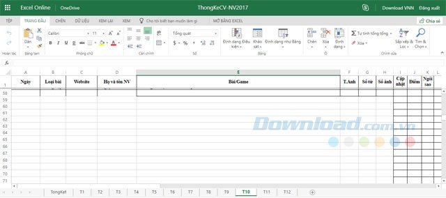 Excel Online