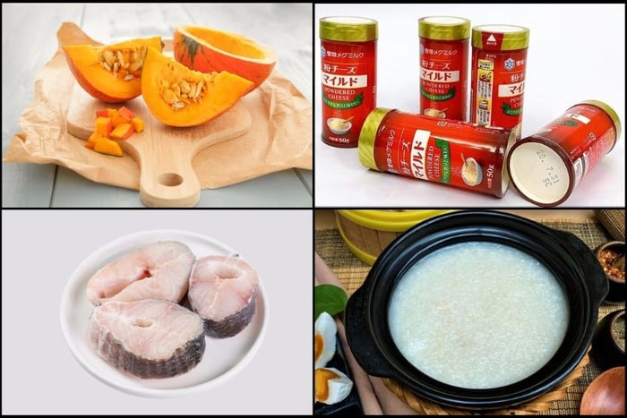 Cháo bí đỏ phô mai là lựa chọn bổ dưỡng nhất cho bé