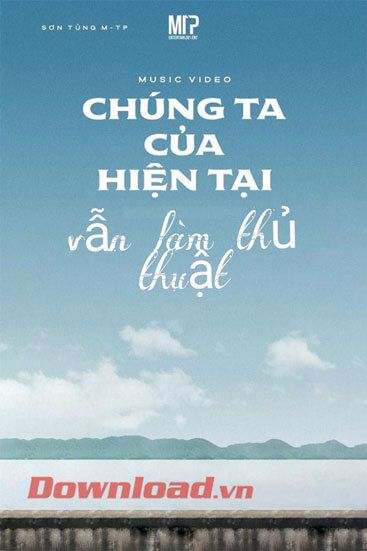 Ghi chữ lên poster