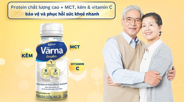 Phục hồi sức khỏe nhanh nhờ protein chất lượng cao với MCT, kẽm và vitamin C