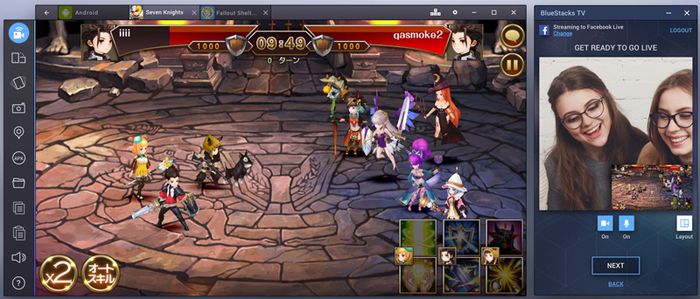 BlueStacks hỗ trợ Truyền trực tiếp màn hình chơi game lên Facebook Live