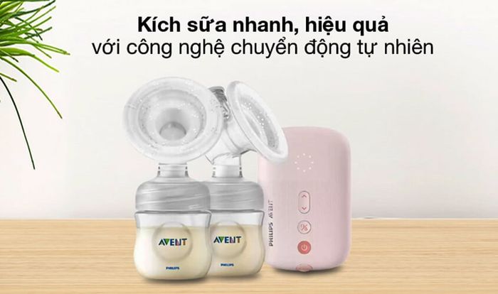 Máy hút sữa điện đôi Philips Avent Eureka SCF393.11