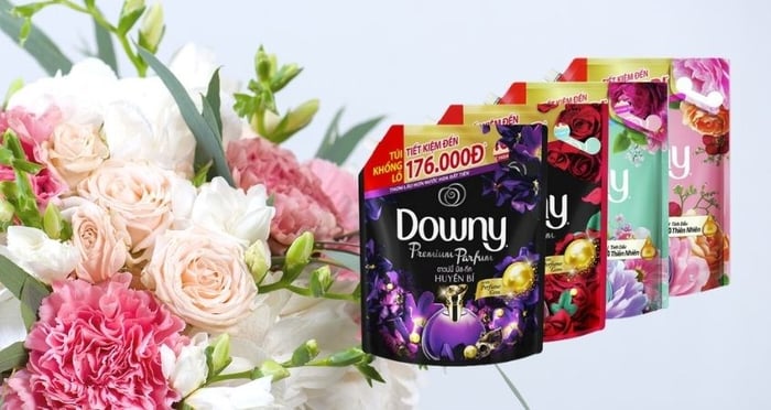 Thành phần của nước xả vải Downy