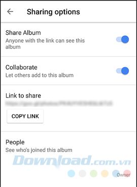 Link chia sẻ