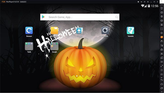 Thiết lập theme Halloween trên NoxPlayer