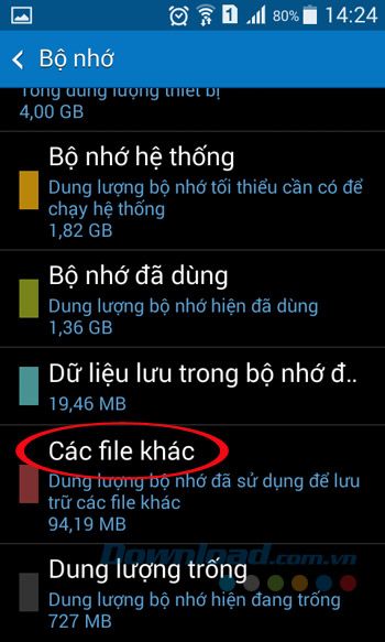 Các tập tin khác