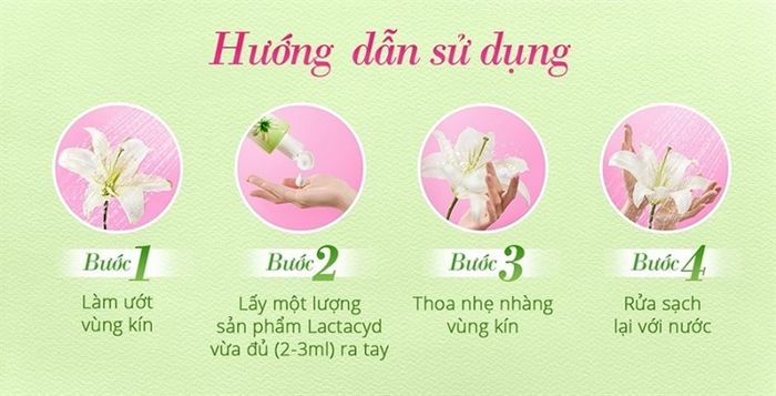 Lưu ý khi sử dụng dung dịch vệ sinh Lactacyd