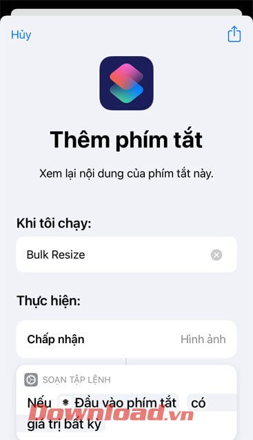 Thông tin về tính năng Bulk Resize