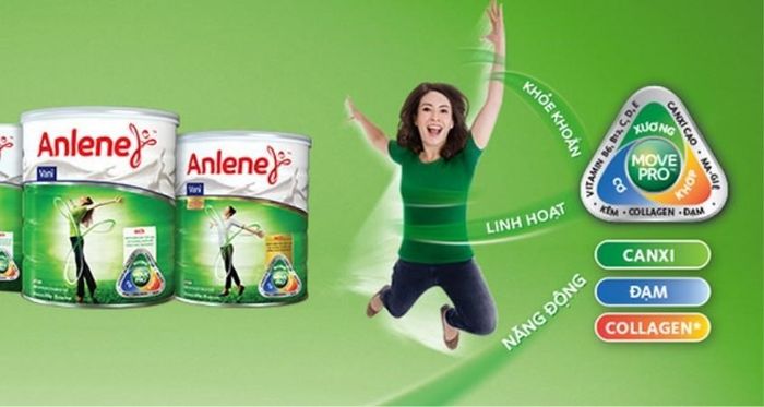 Sữa Anlene là lựa chọn hàng đầu để chống loãng xương