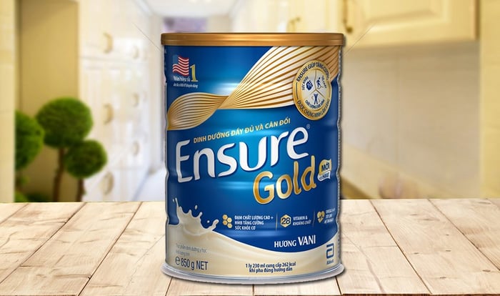 Sữa bột Ensure Gold hương vani 850g